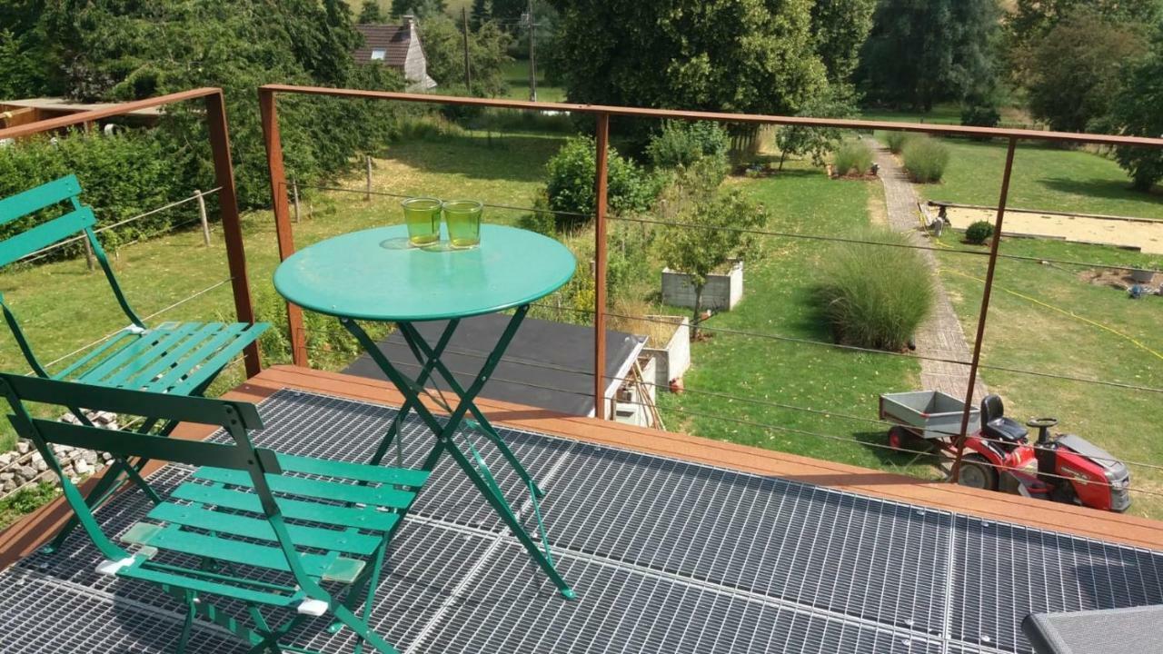 Ferienwohnung Le Sentier Des Etangs Barsy Exterior foto